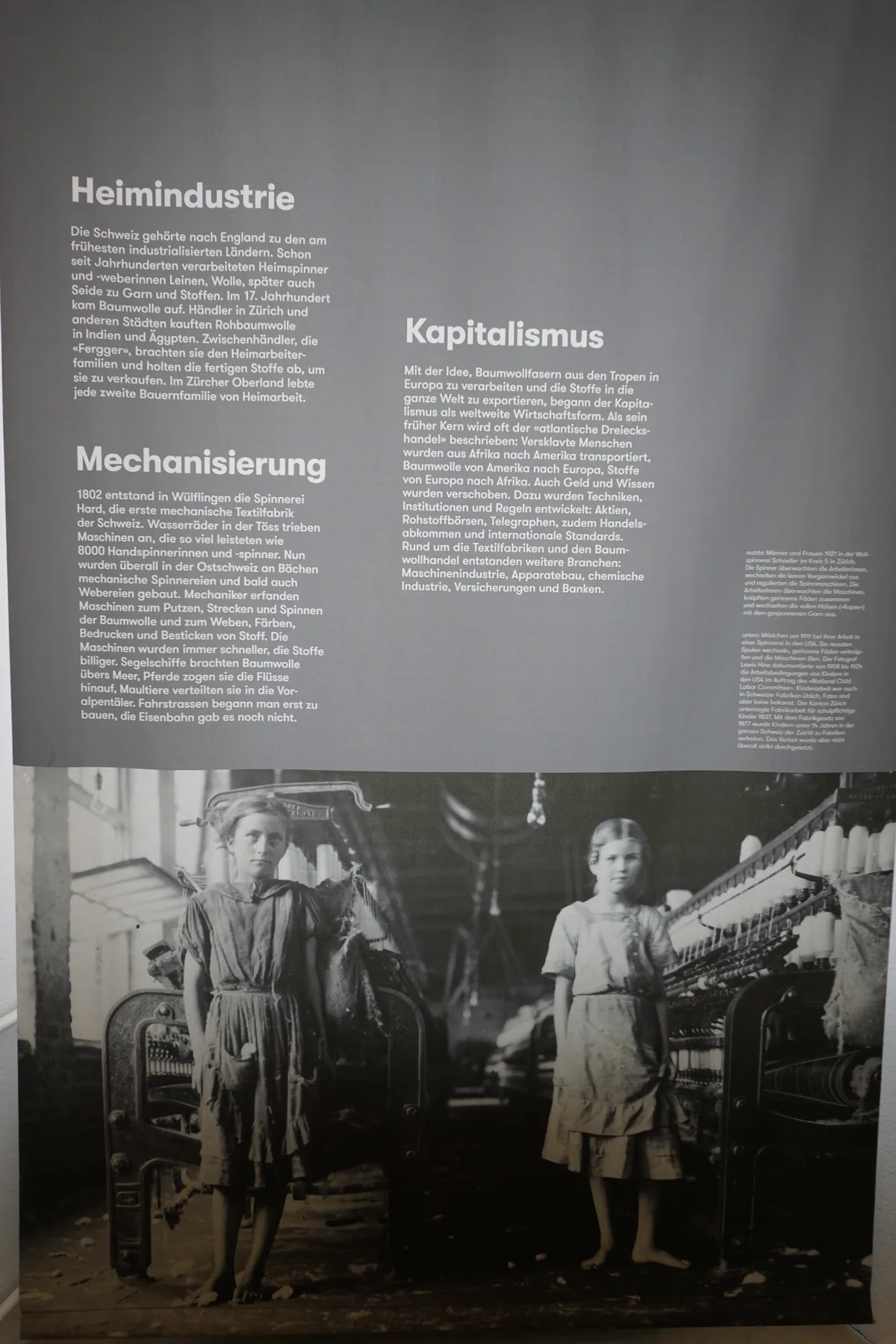 Historisches Bild mit zwei Mädchen